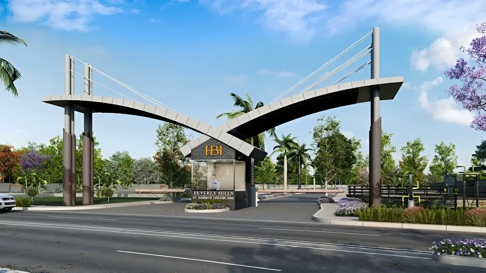 Sammy-Beverly-Hills-Plots-In-Yelahanka-Bangalore-Entrance